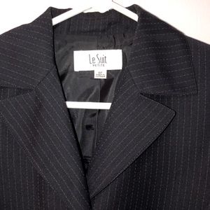 LE SUIT pinstripe blazer